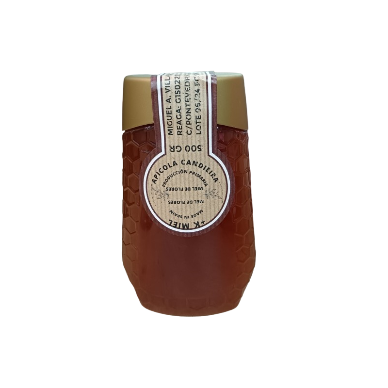 Miel de Milflores en enváse de plástico (500 gr.) | Melarium | Galicia
